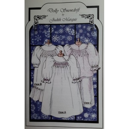 Smock Doll Snowdrift Pattern