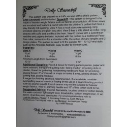 Smock Doll Snowdrift Pattern