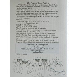 The Peasant/Bishop Dress