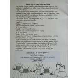 Smock Classic Yoke for doll