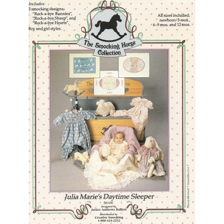 Smocked Sleeper Newborn - 3 months