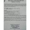 Smock Baby Boy Bonnet