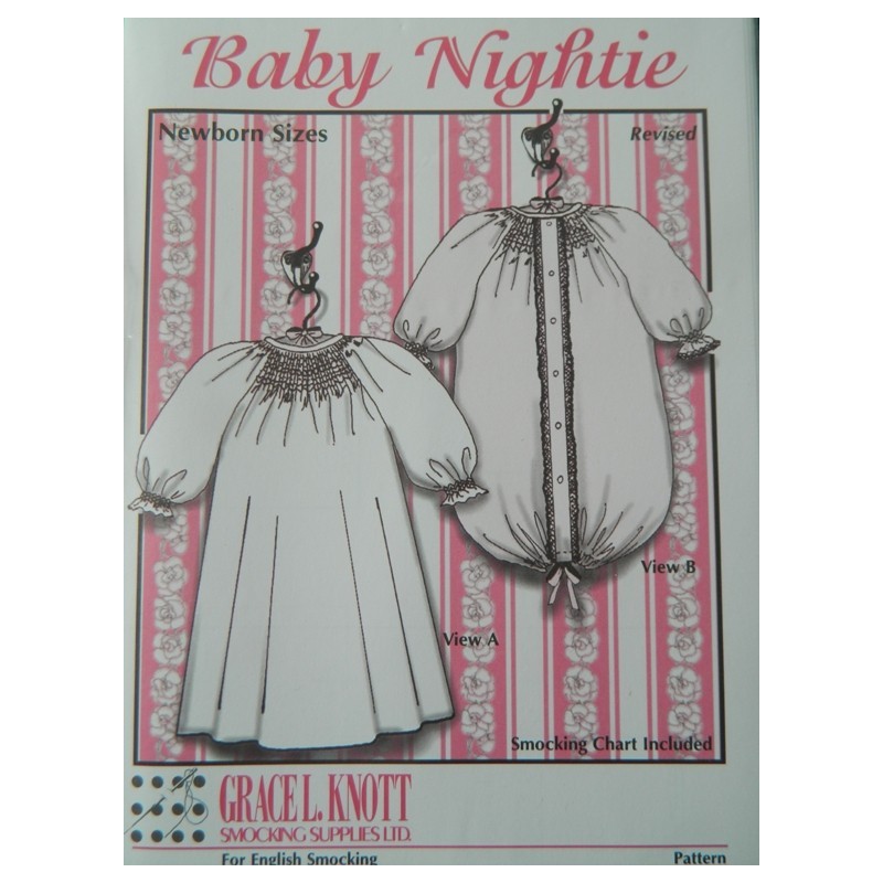 Smocked Baby Nightie
