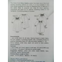 Smocked Baby Nightie