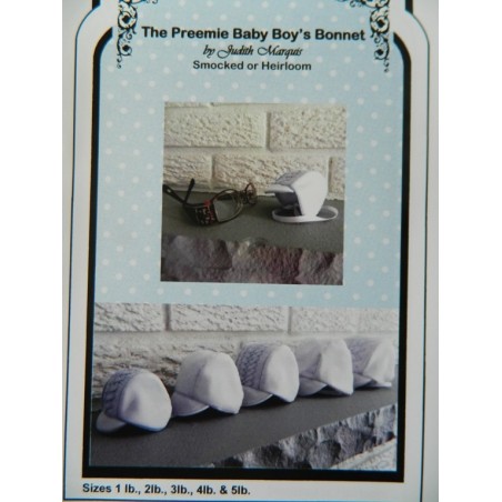 Smock Preemie Baby Bonnet