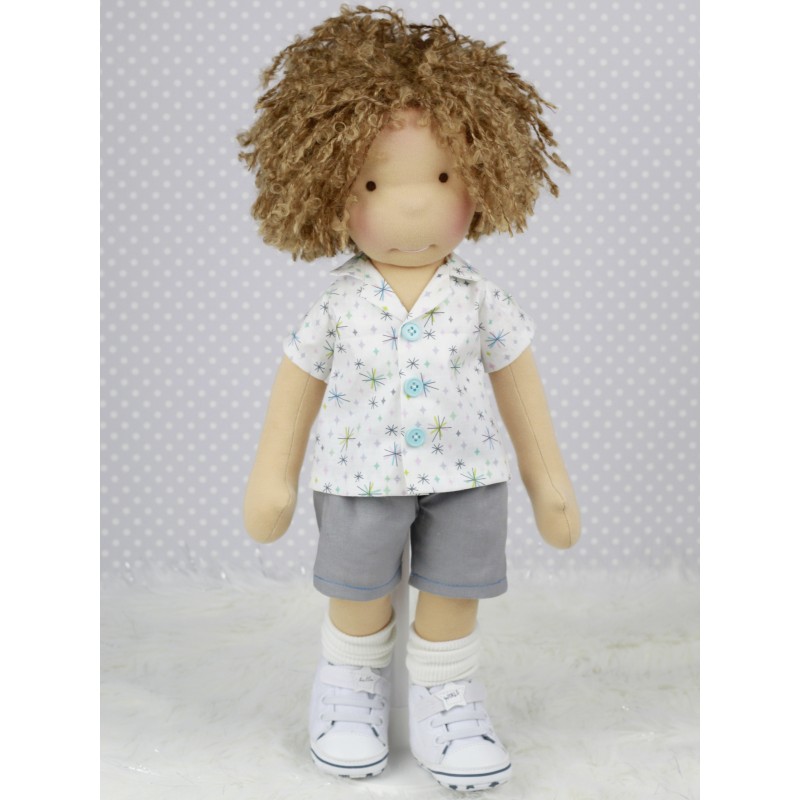 Boy Rag Doll Pattern 18" (45cm)