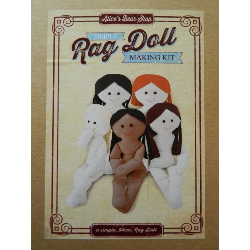 Simple to make Rag Doll 54cm