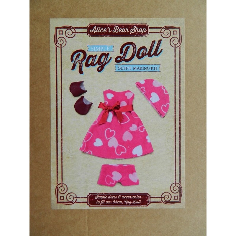 Clothing Kit for 54cm Simple to make Doll