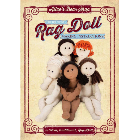 Rag Doll Pattern 54cm