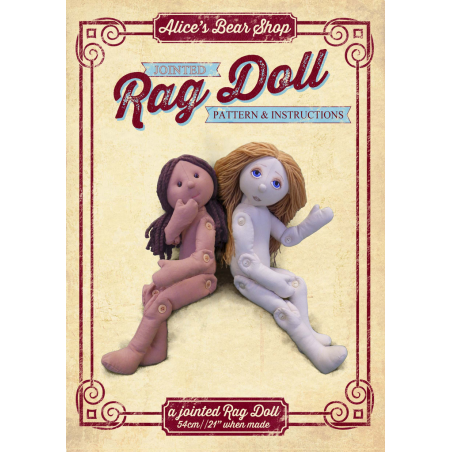 Rag Doll Pattern 54cm Jointed