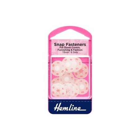 Snap fasteners (15mm)