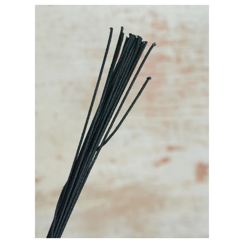 Wire Black 22 Gauge Cloth Covered