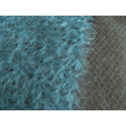 Bear Mohair Fabric - Blue