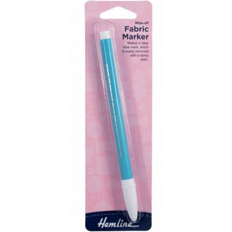 Fabric Marker Blue Wipe Off