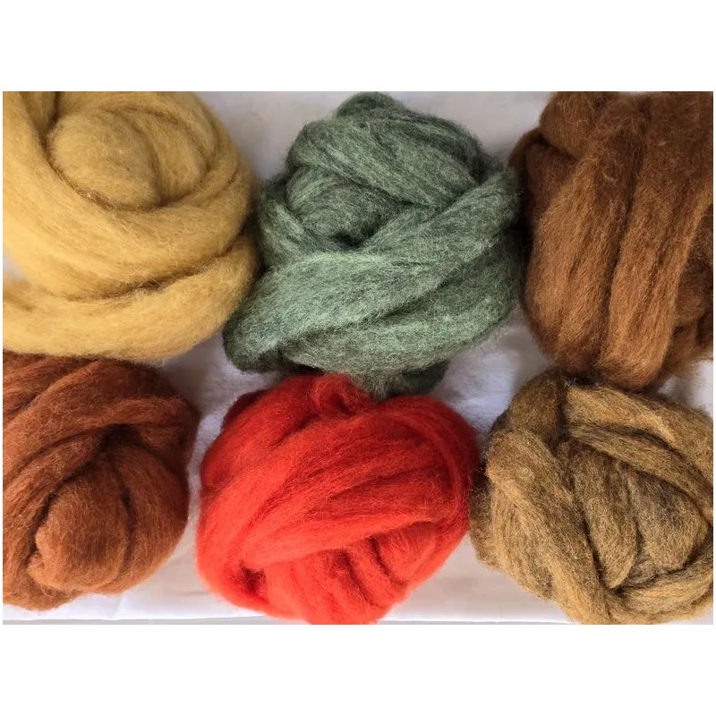 Felting Fibre - Autumn 300g