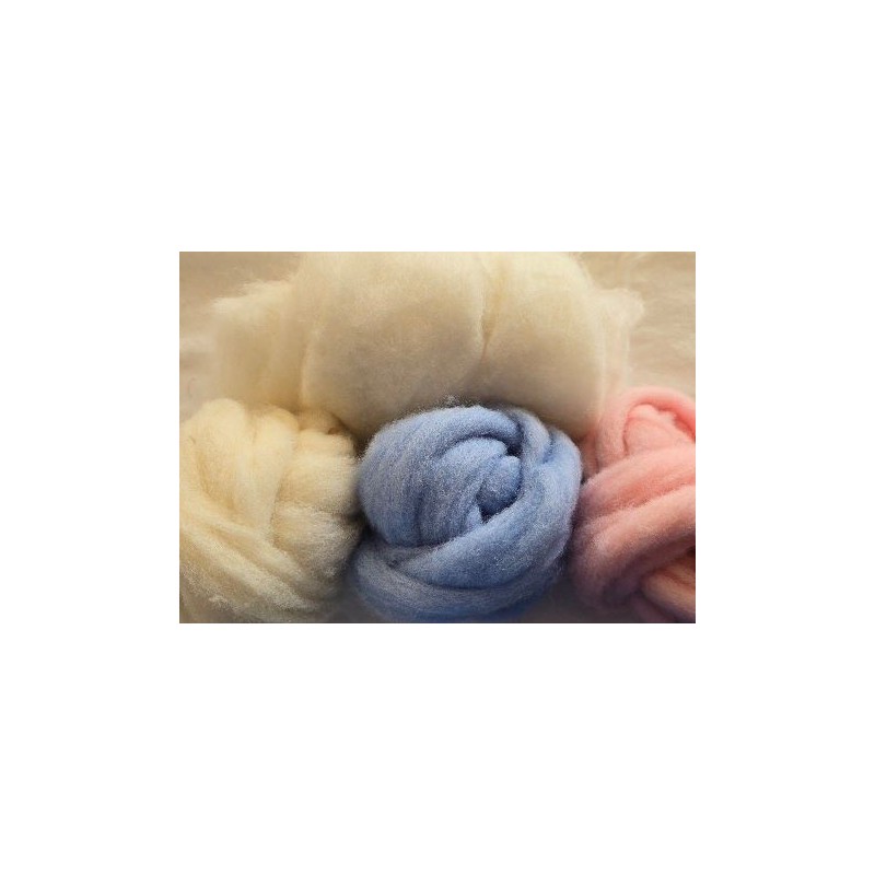 Felting Fibre - Pastel 200g