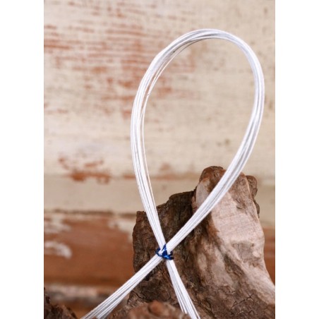 Wire 26 Gauge White Cloth Covered